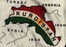 Fancy Kurdistan Map