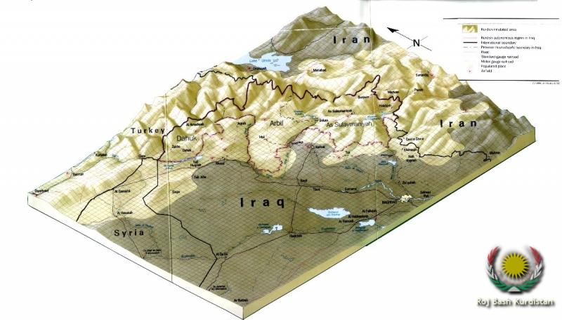 kurdish lands 1992[1]