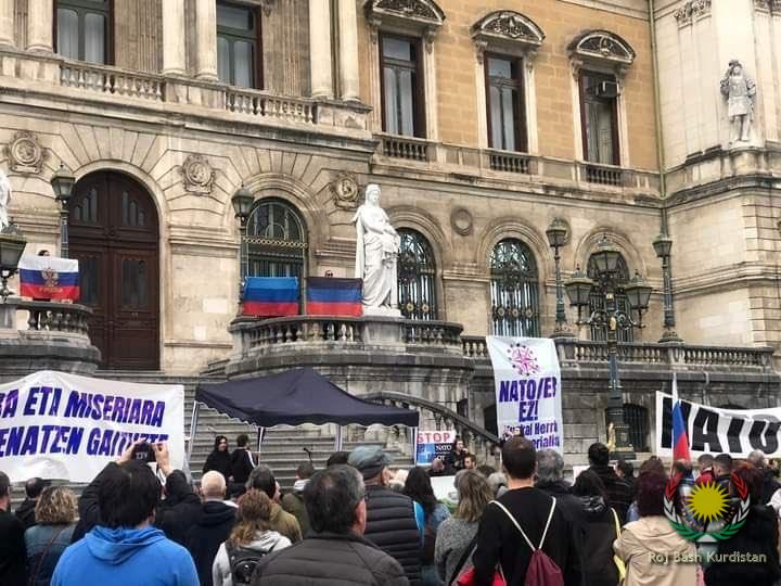 spanish protests against NATO