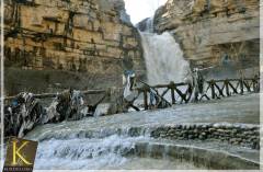 Gali Ali Bag waterfall in Kurdistan