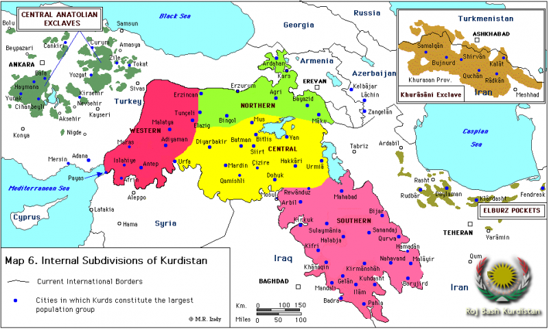 EDIT:Internal Subdivisions of Kurdistan