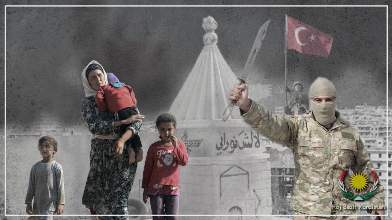 Turks kill Yazidis
