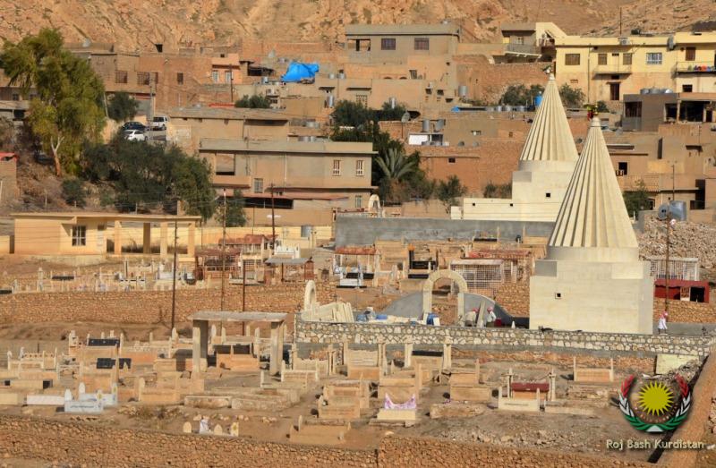 Yazidi temple 13 Jan