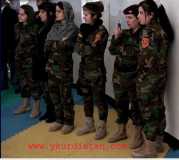 Female Peshmergas in Western Kurdistan