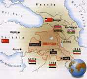 mappa kurdistan