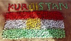 Kurdistan Flag Art work