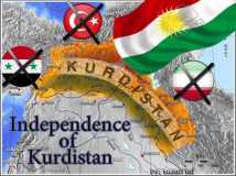 Fancy Kurdistan map