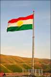 Kurdistan flag in the verizon