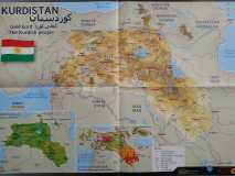 Eurominority.eu and Kurdish Institute of Paris (Institut kurde de Paris) map of Kurdistan.
