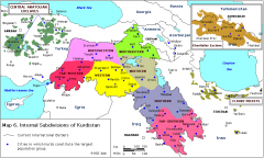 EDITv2:Internal Subdivisions of Kurdistan
