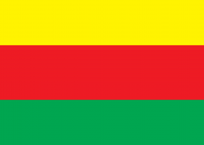 flag of syrian kurdistan- Alaya  ROJAVA