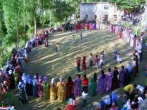 kurdish dance in village