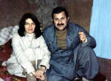 Jalal Talabani and His wife Hero Ebrahim Ahmad
