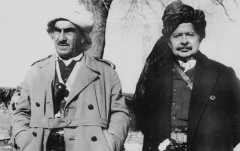 Mustefa Barzani and Shex mehmoud nemir